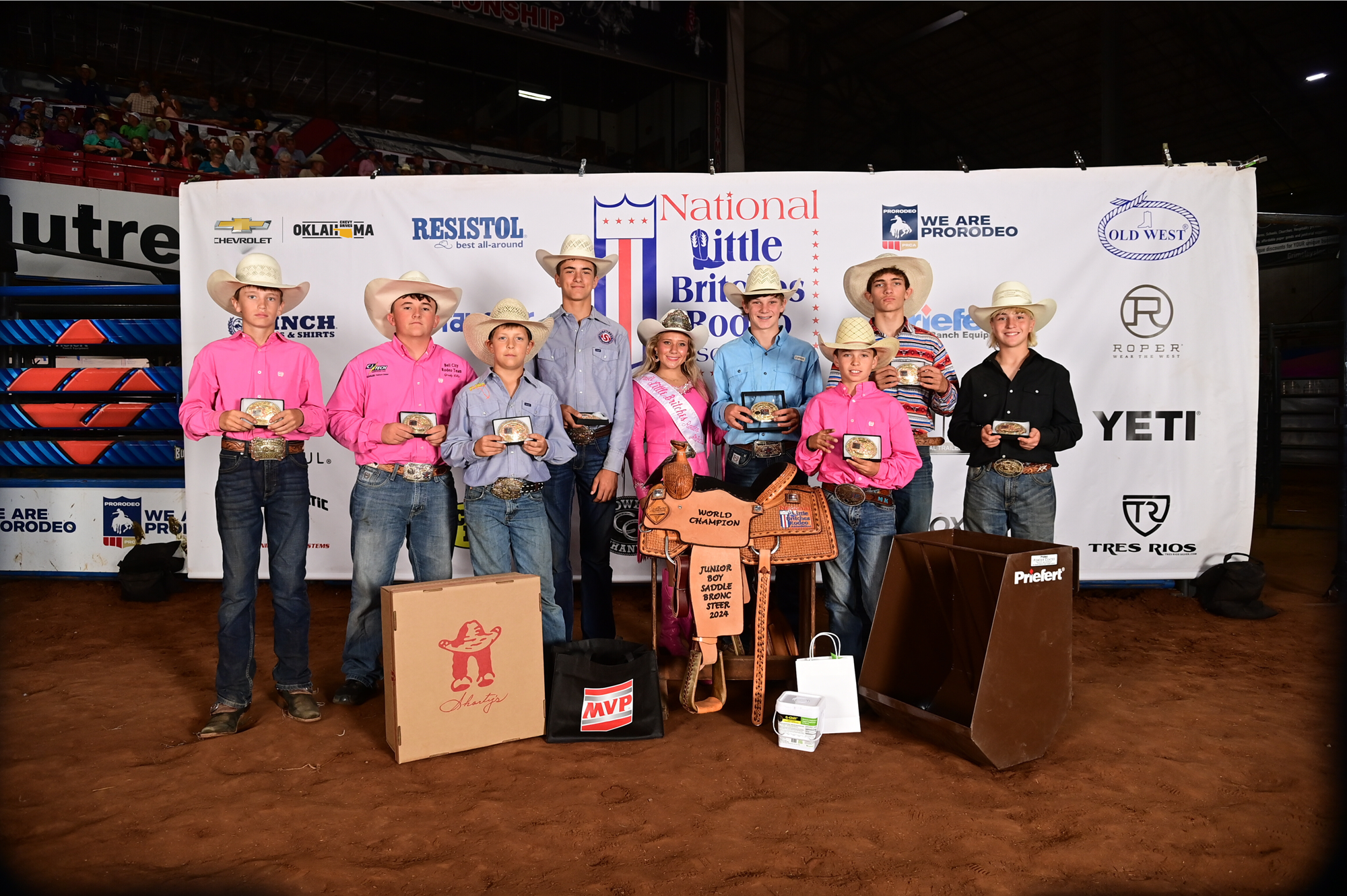 Junior Boy Saddle Bronc Steer Riding