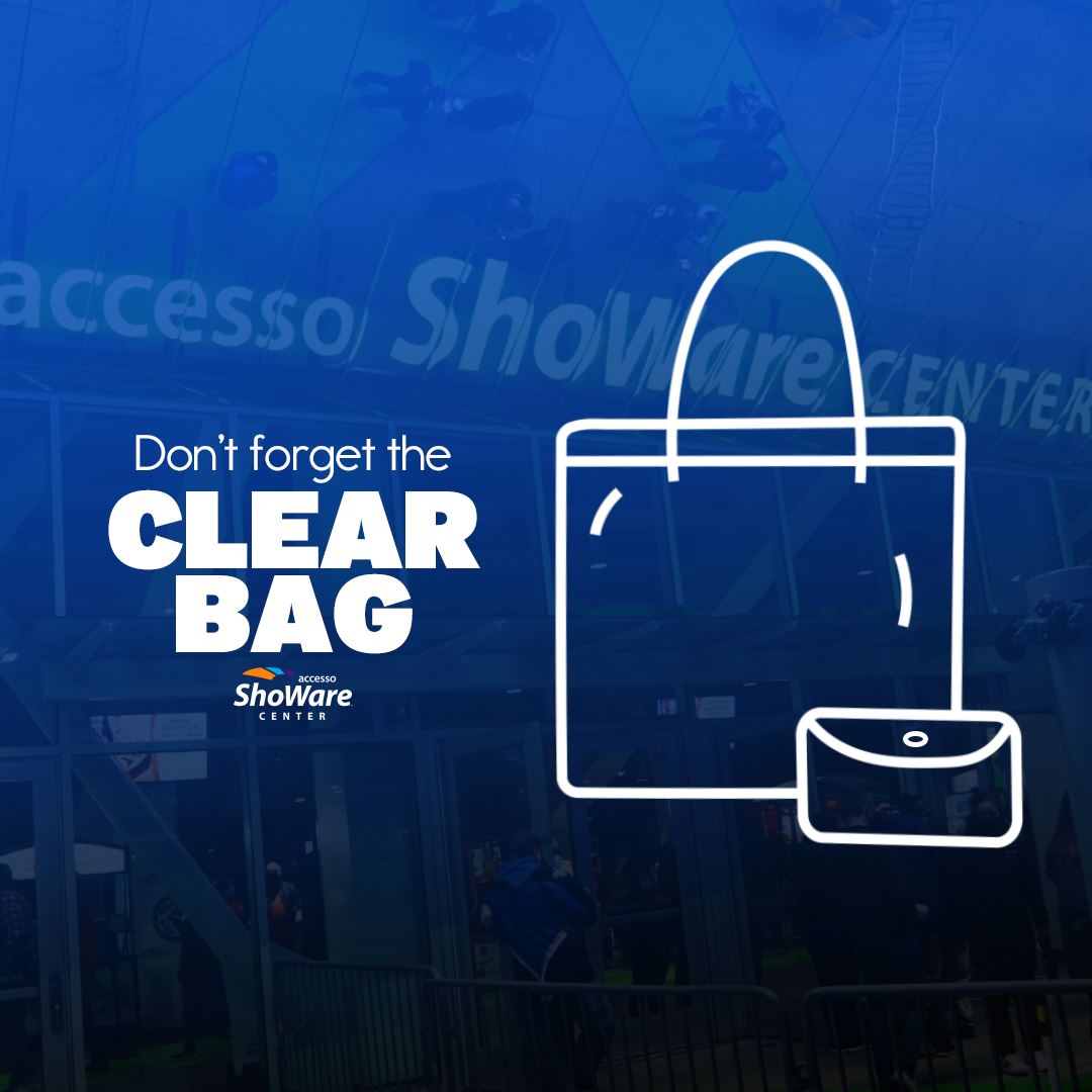 Clear Bag Policy and Venue Entry Policies - accesso ShoWare Center in Kent, WA