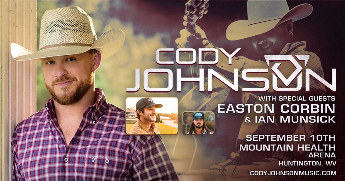 Cody Johnson with Speical Guests Easton Corbin & Ian Munsick