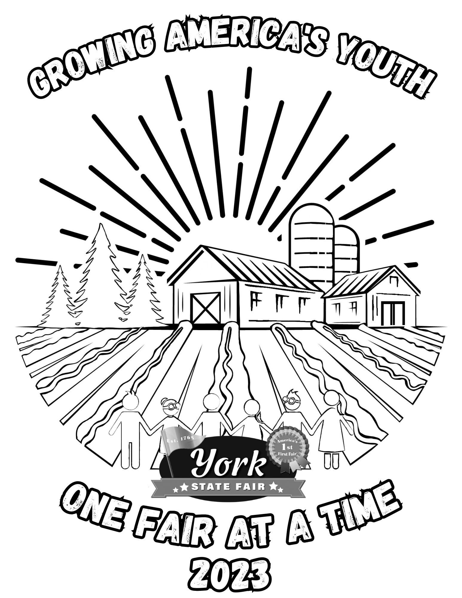county fair coloring pages