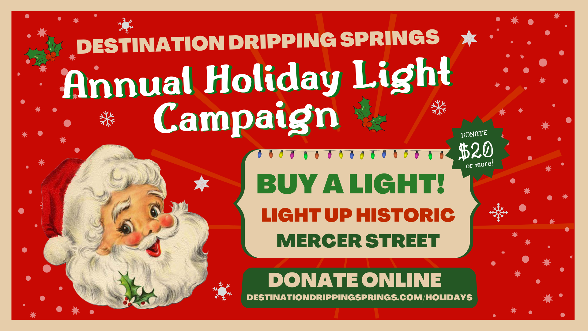 Light Up Historic Mercer Street