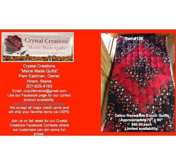 Crystal Creations "Maine Made Quilts"