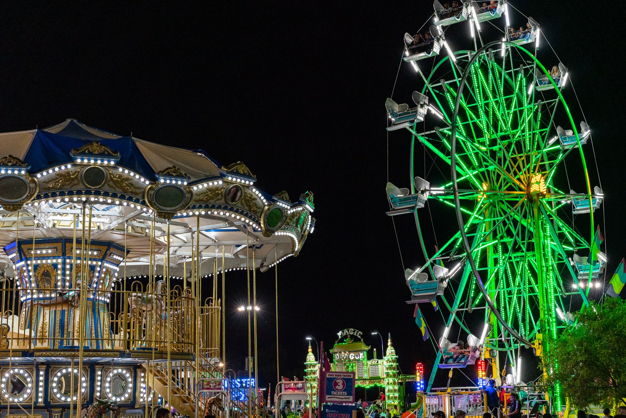 Tulsa State Fair Rides