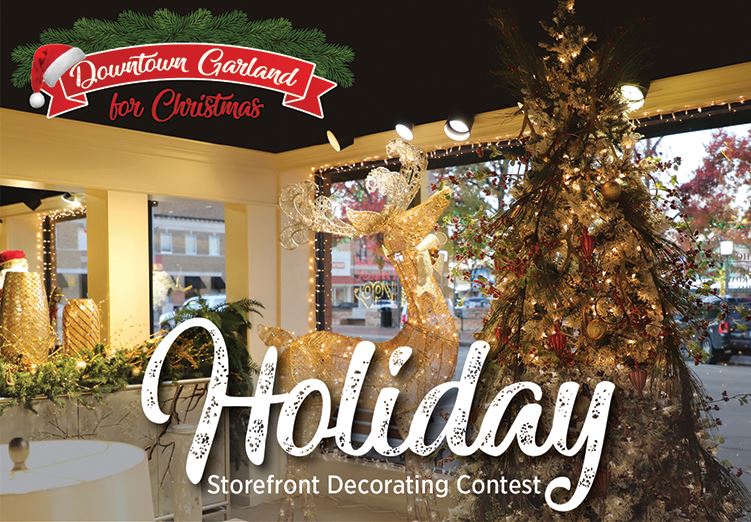 Downtown Garland for Christmas