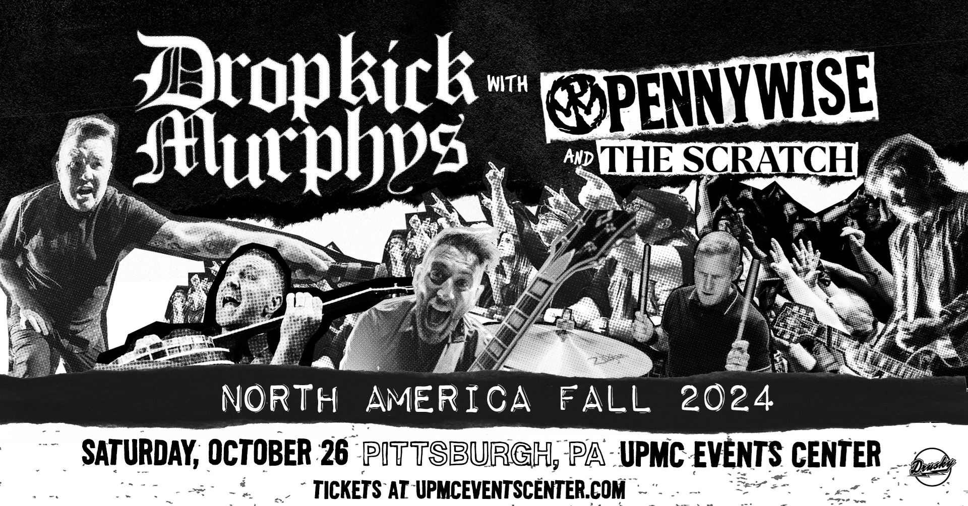 Dropkick Murphys North America Fall 2024 Tour