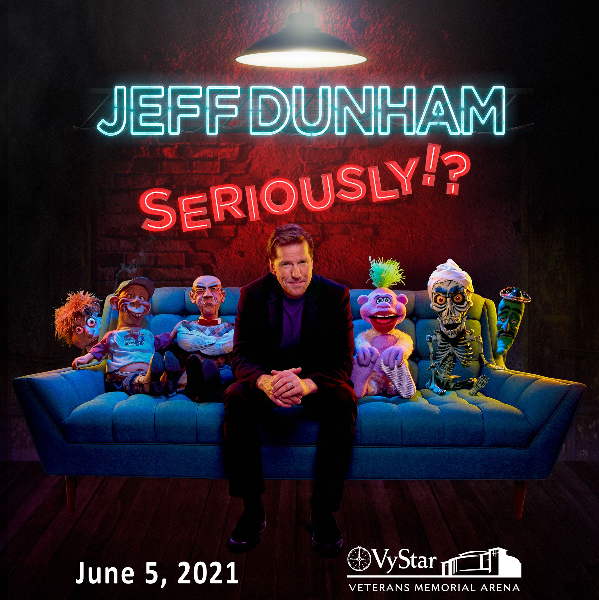 jeff dunham seriously tour run time