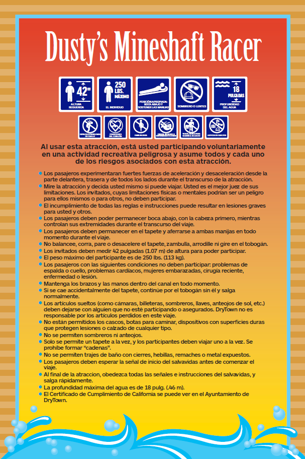 Park & Attraction Policies