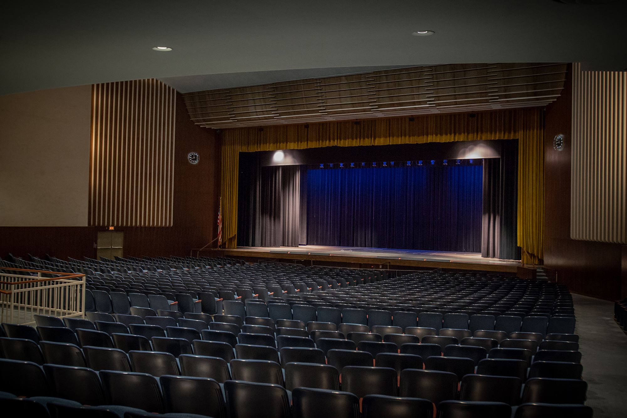 Theater Seating Chart for Kodak Center in Rochester, NY