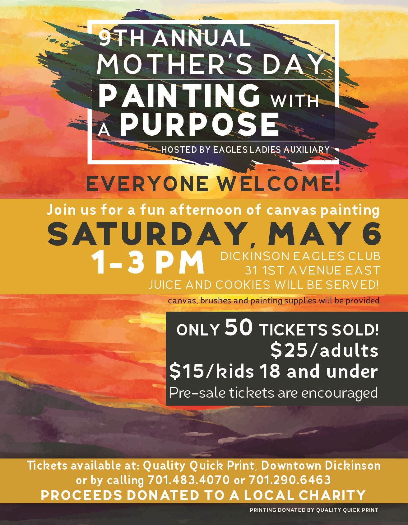 Painting with a Purpose Dickinson, ND