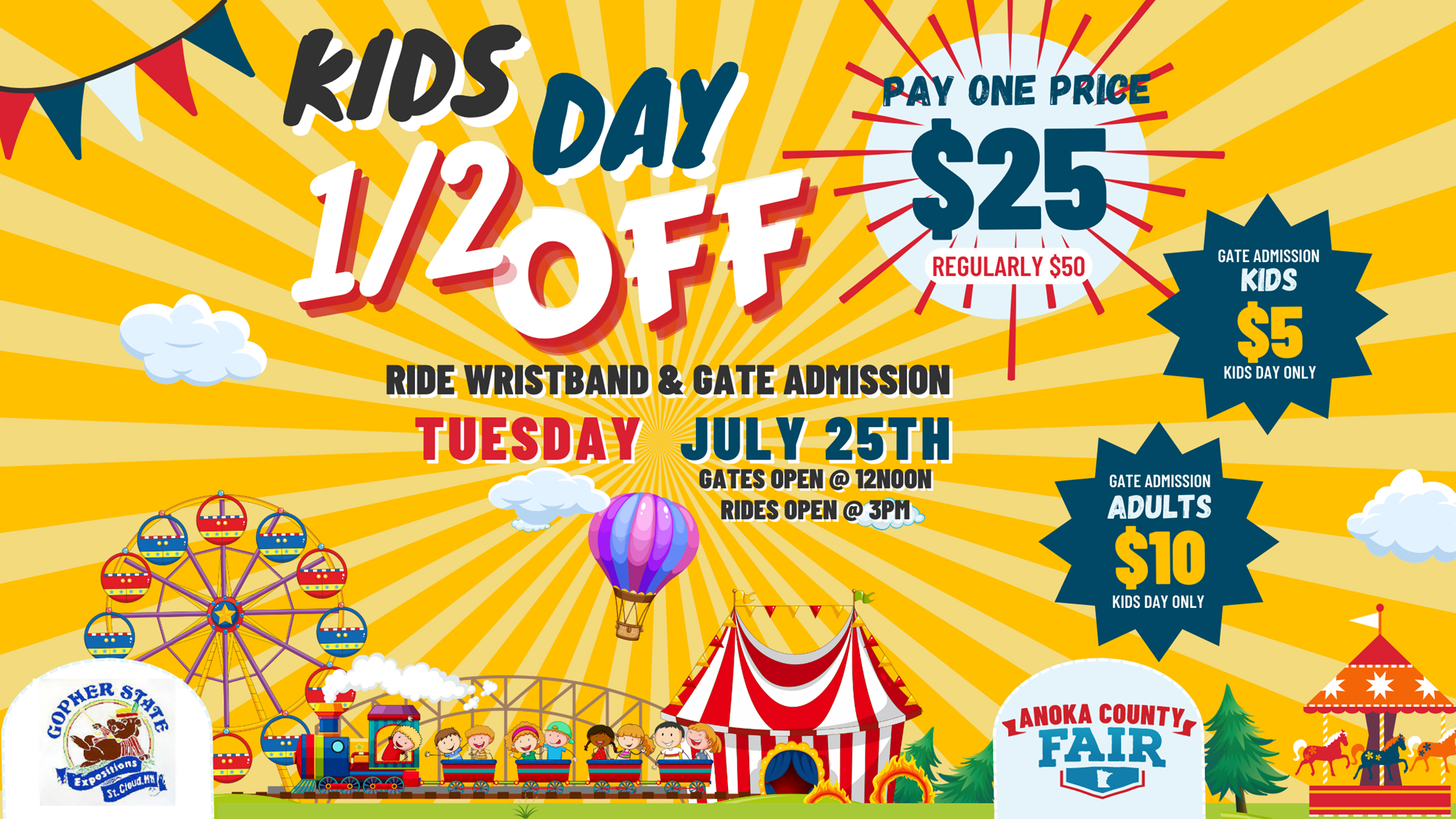 Kids Day (1/2 Off