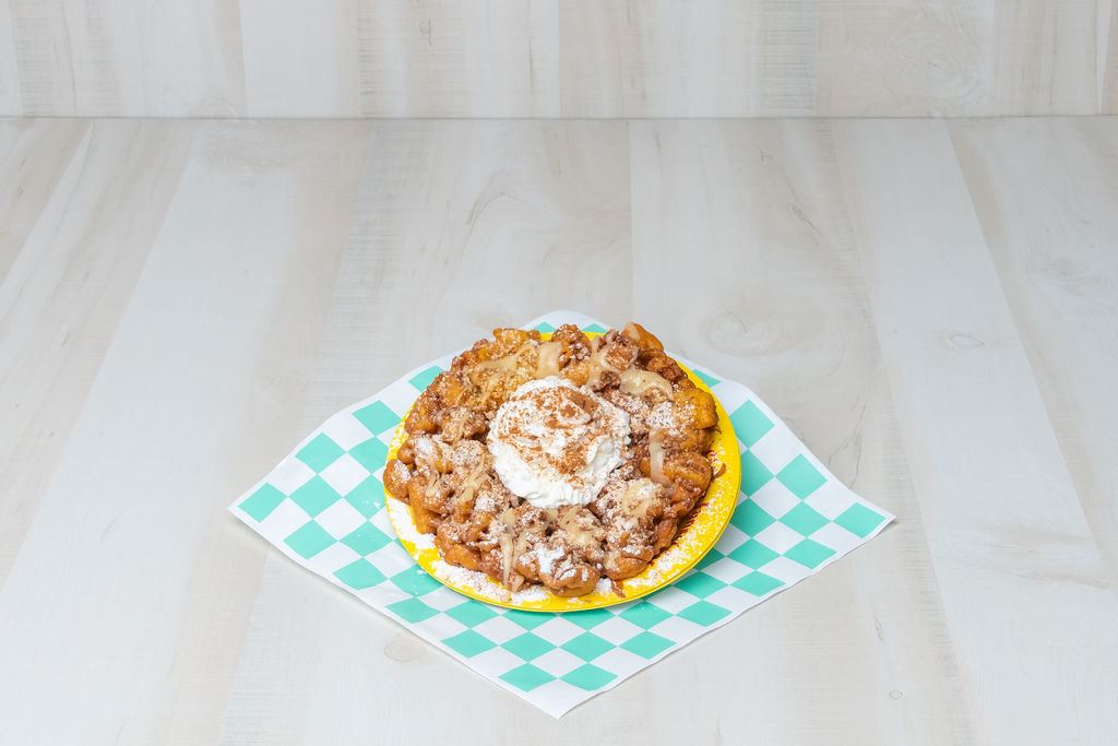 Pumpkin Spice Funnel Cake