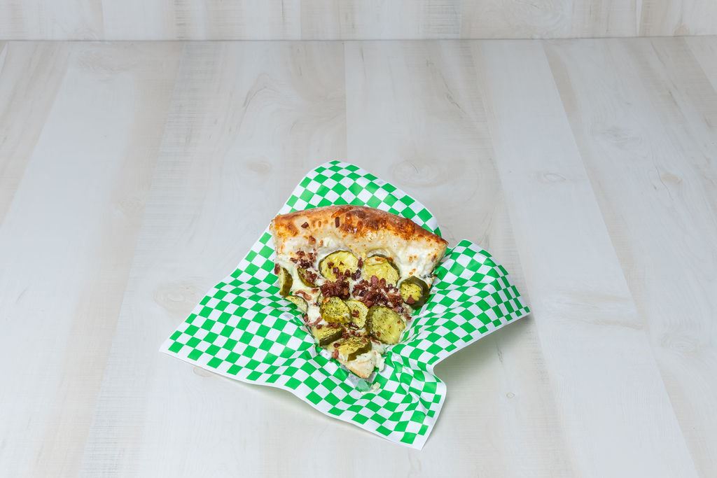 Pickle Bacon Pizza