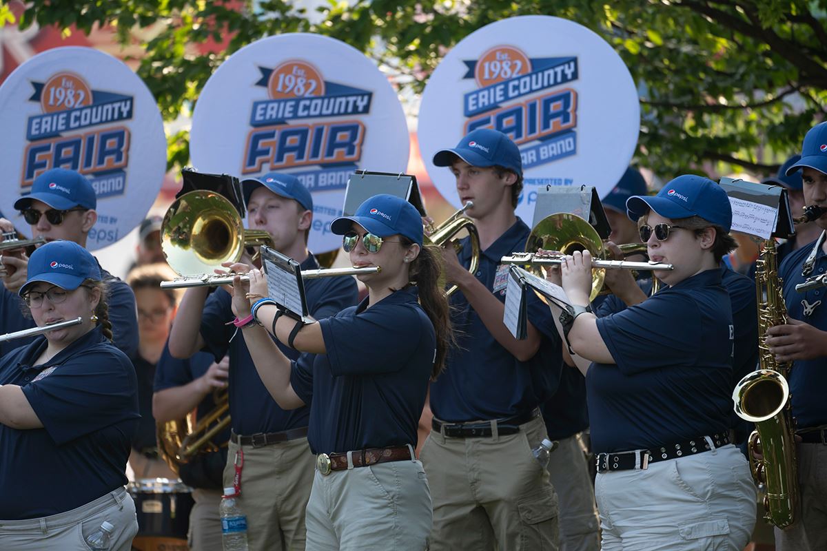 Photo of the Erie County Fair Band