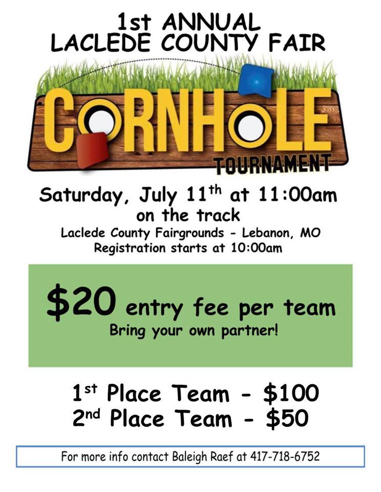 Laclede County Fair Cornhole Tournament