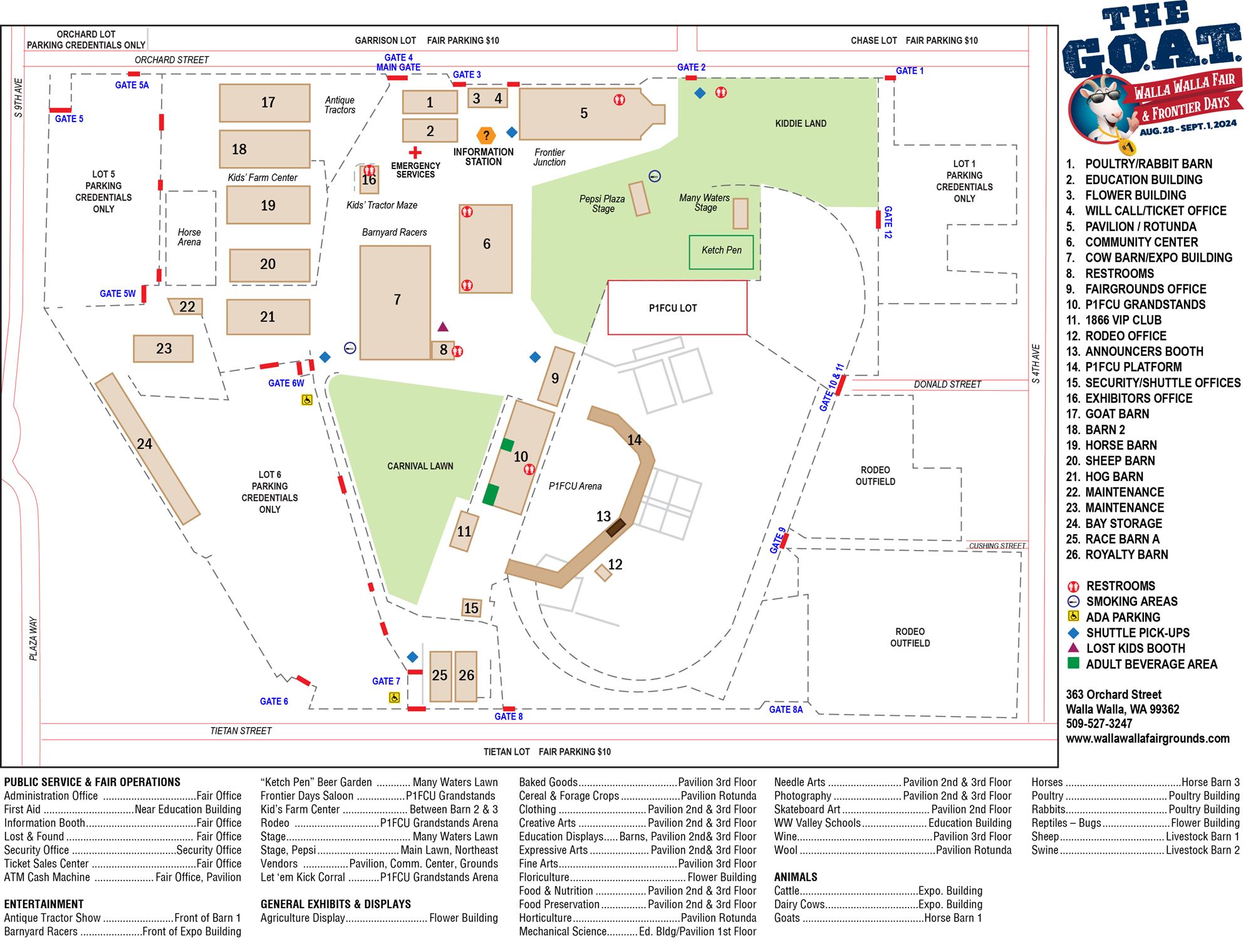 Fair Locator Map