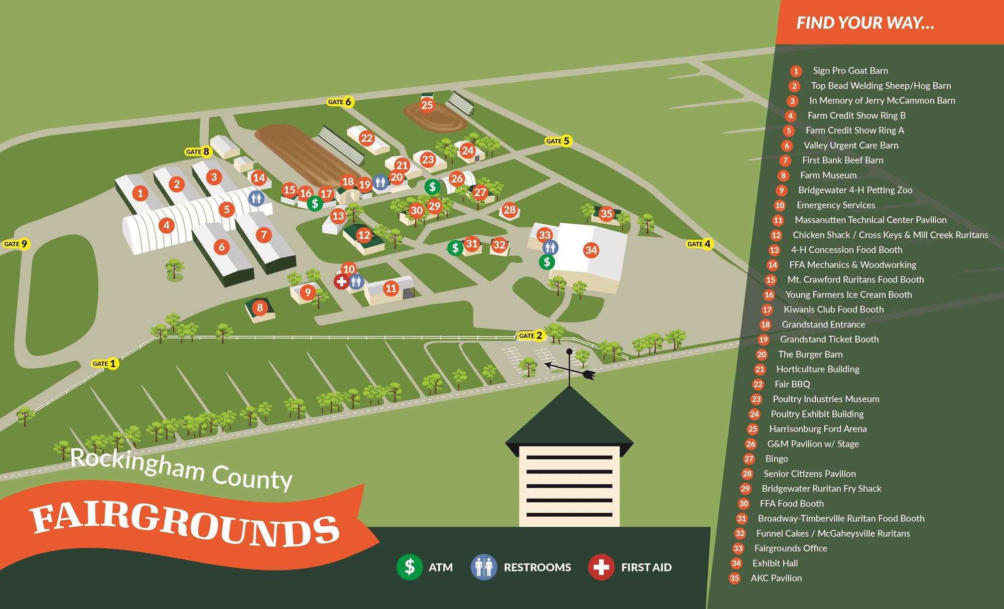 Fairgrounds Map