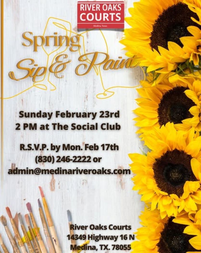 Sip Paint at River Oaks Courts