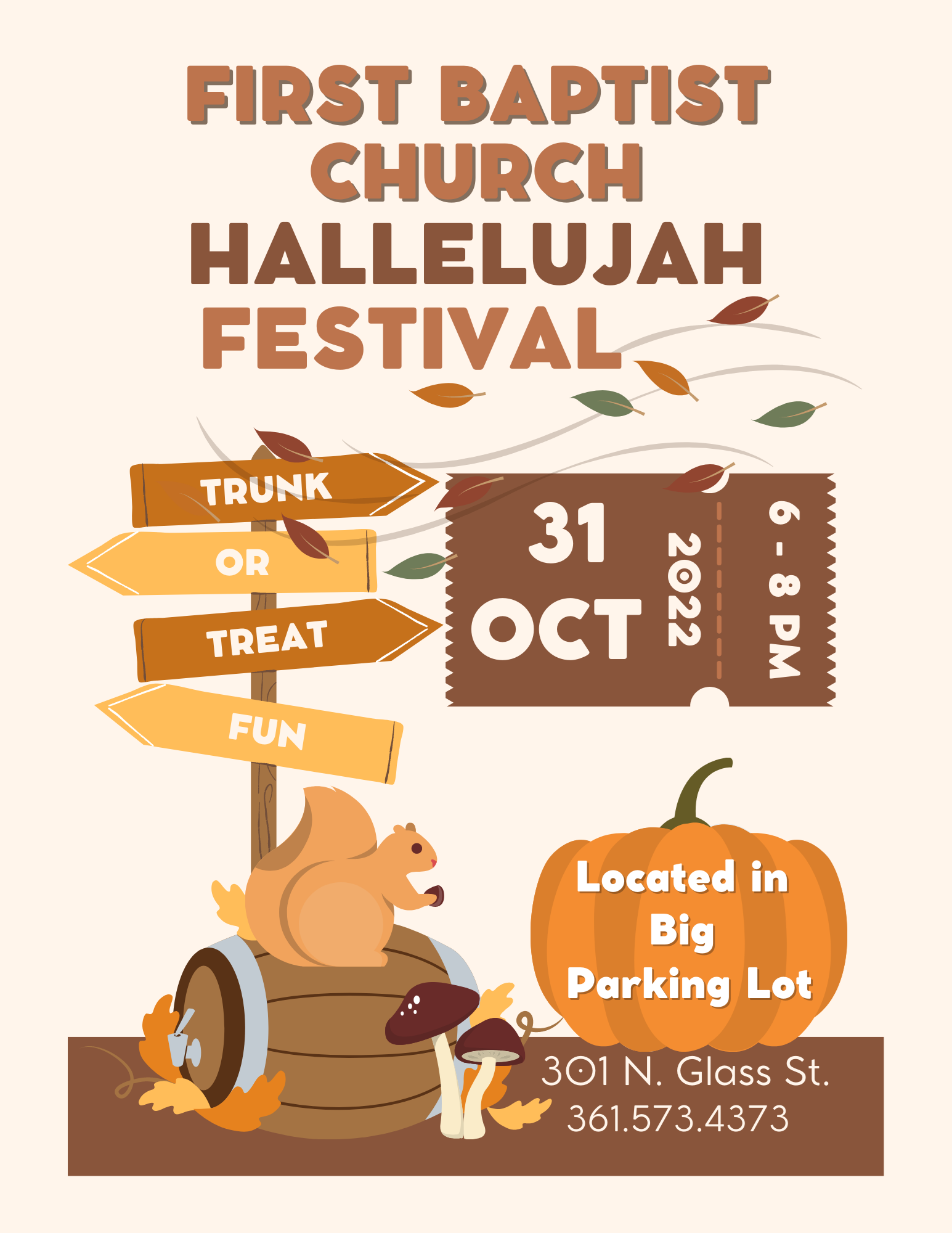 Hallelujah Festival (Trunk or Treat)