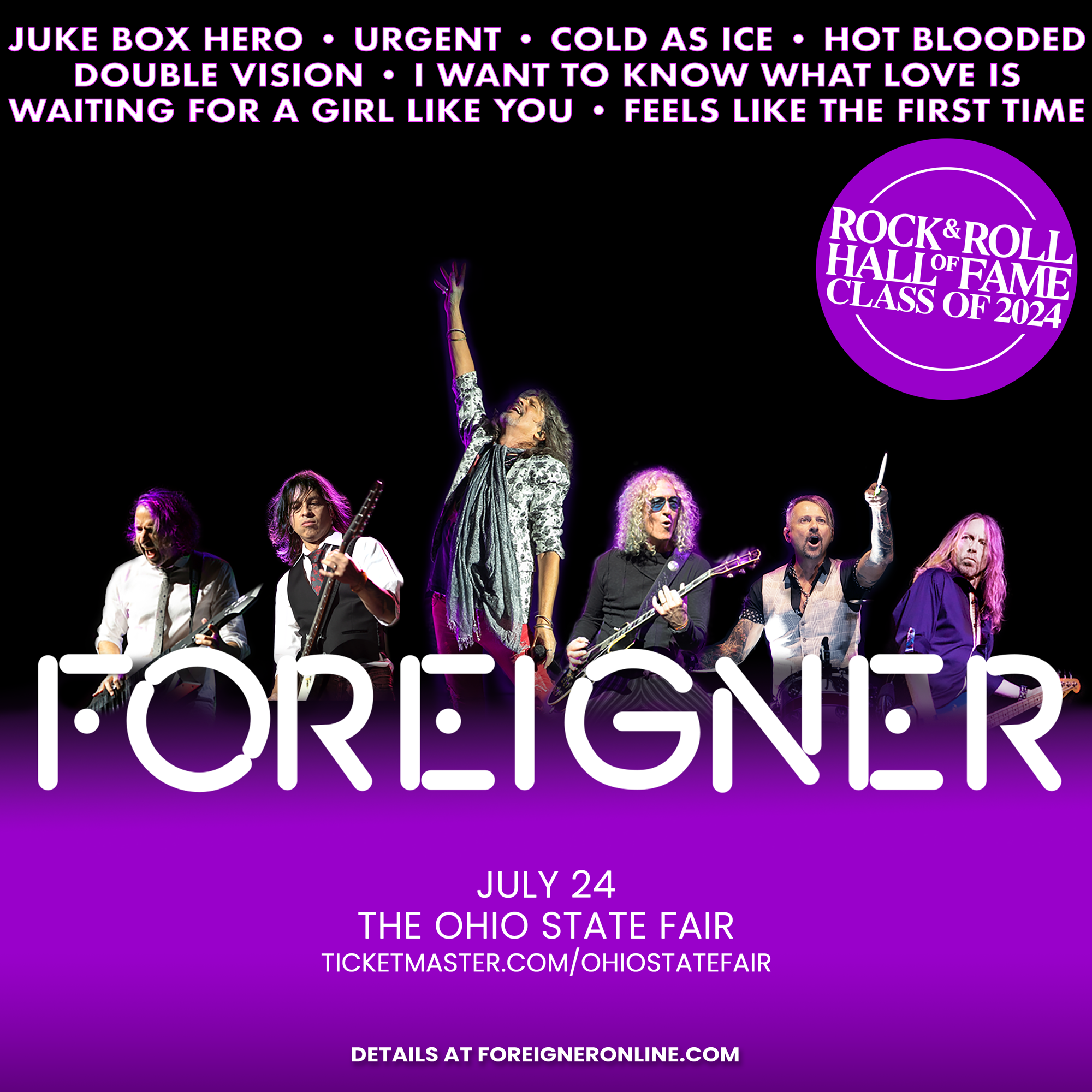 July 24: Foreigner