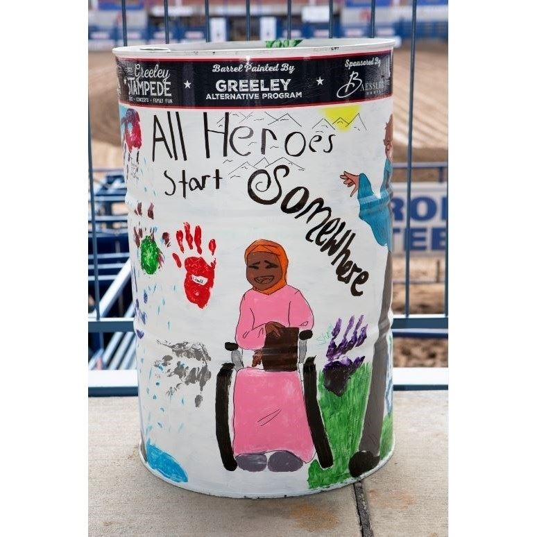 Barrel Painting Community Art Project