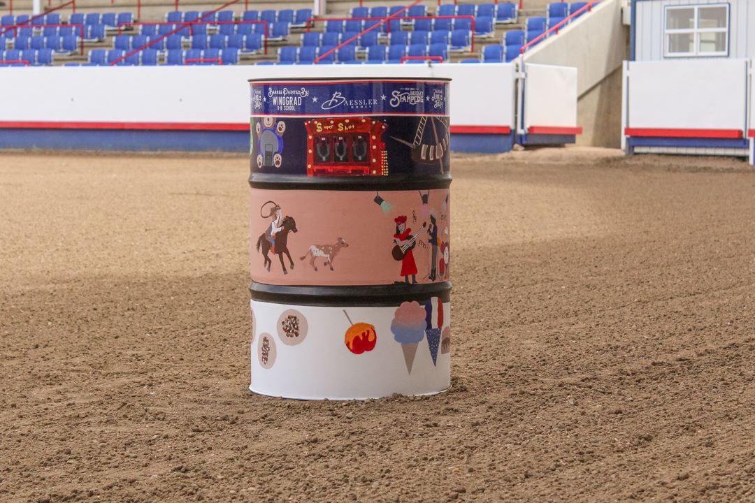Barrel Painting Community Art Project