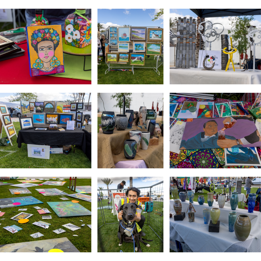 Collage of Photos from 2024 Artisan Festival