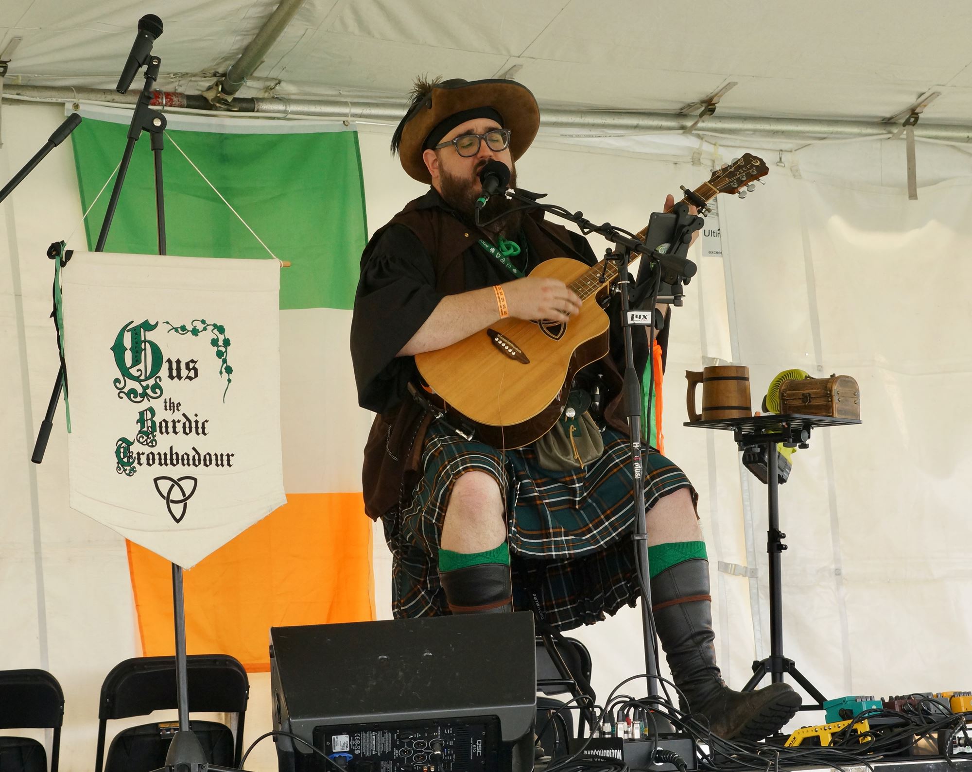 More about Gus the Bardic Troubadour