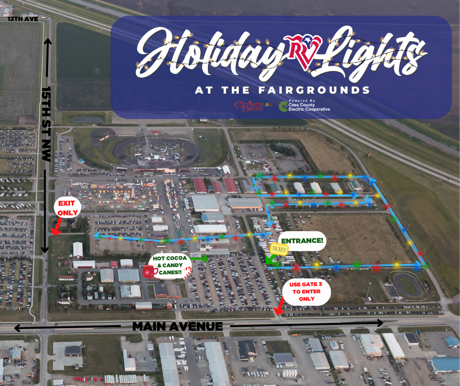 HOLIDAY LIGHTS AT THE FAIRGROUNDS