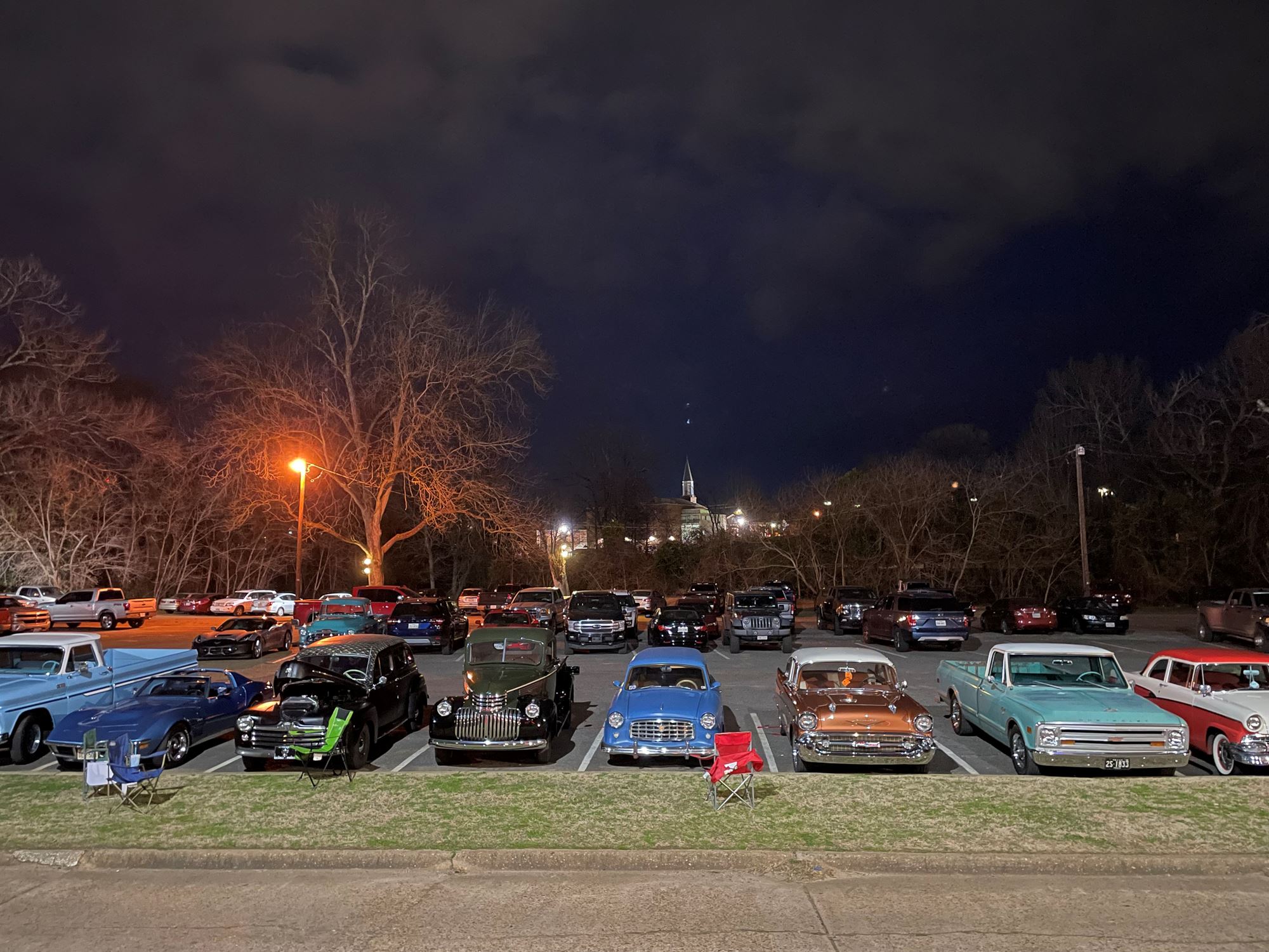 Nacogdoches Classic Car Club at Clear Springs Restaurant