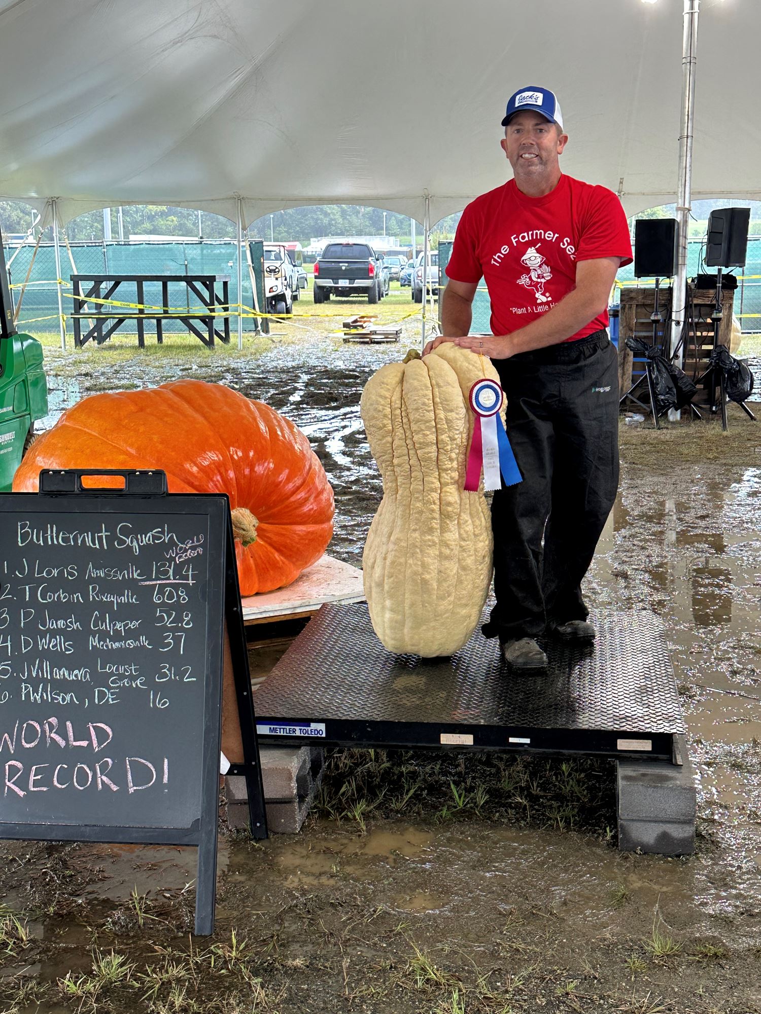 Giant Vegetable Weigh-Off