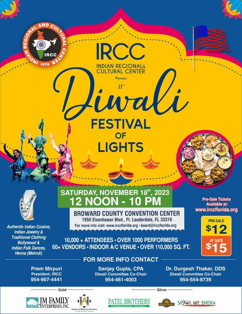 IRCC Diwali Festival of Lights