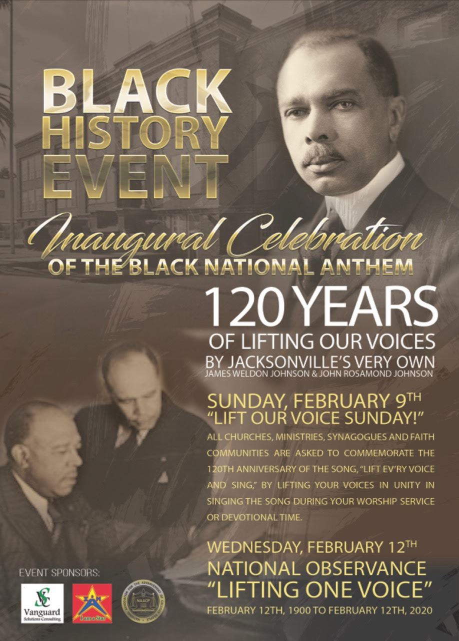 120th Anniversary of The Black National Anthem, "Lift Ev'ry Voice & Sing"