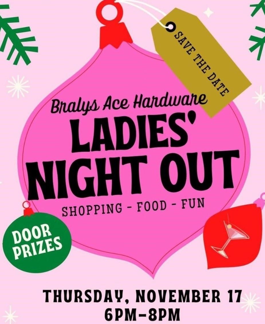 Ladies' Night Out at Bralys Ace Hardware
