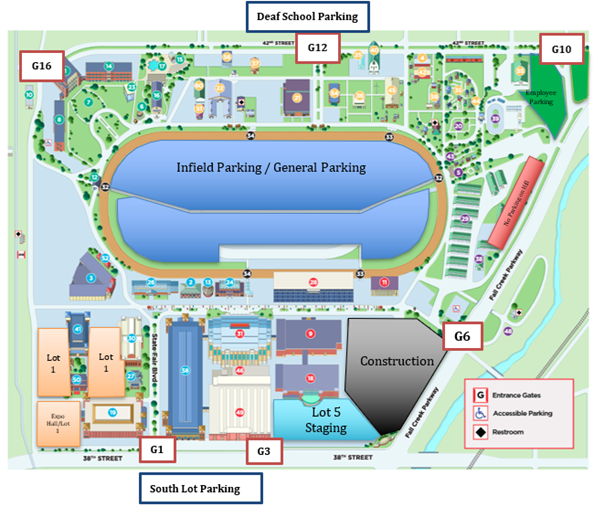 Indiana State Fairgrounds Map What's New In 2022 - Indiana State Fair