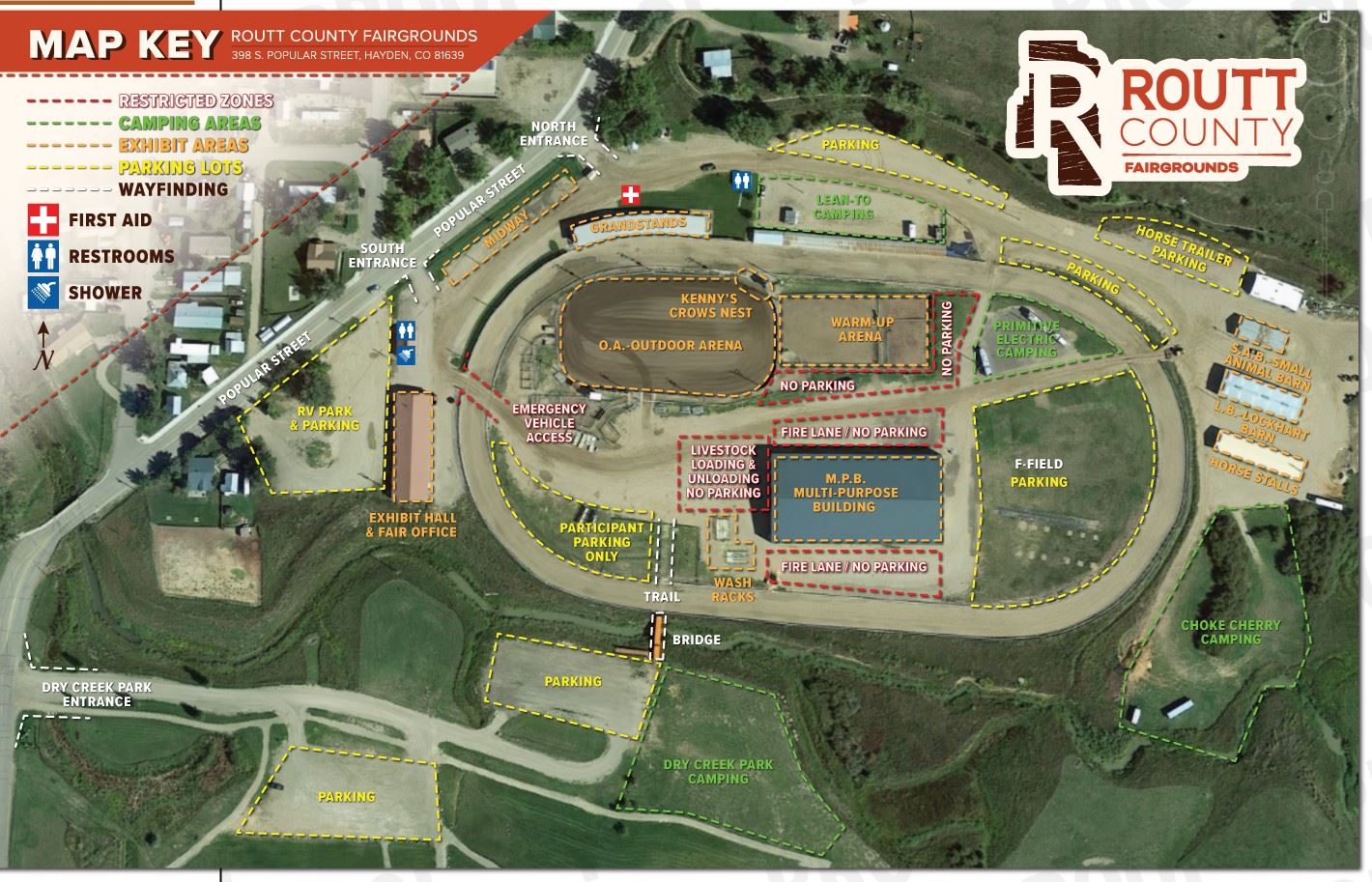 Routt County Fair Map