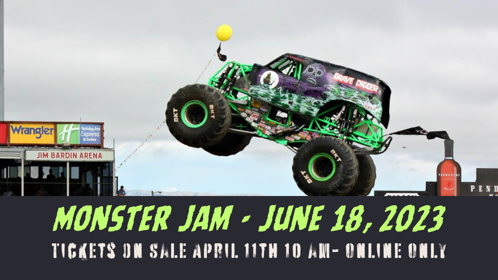 Monster Jam 2023 returns to The Well this weekend