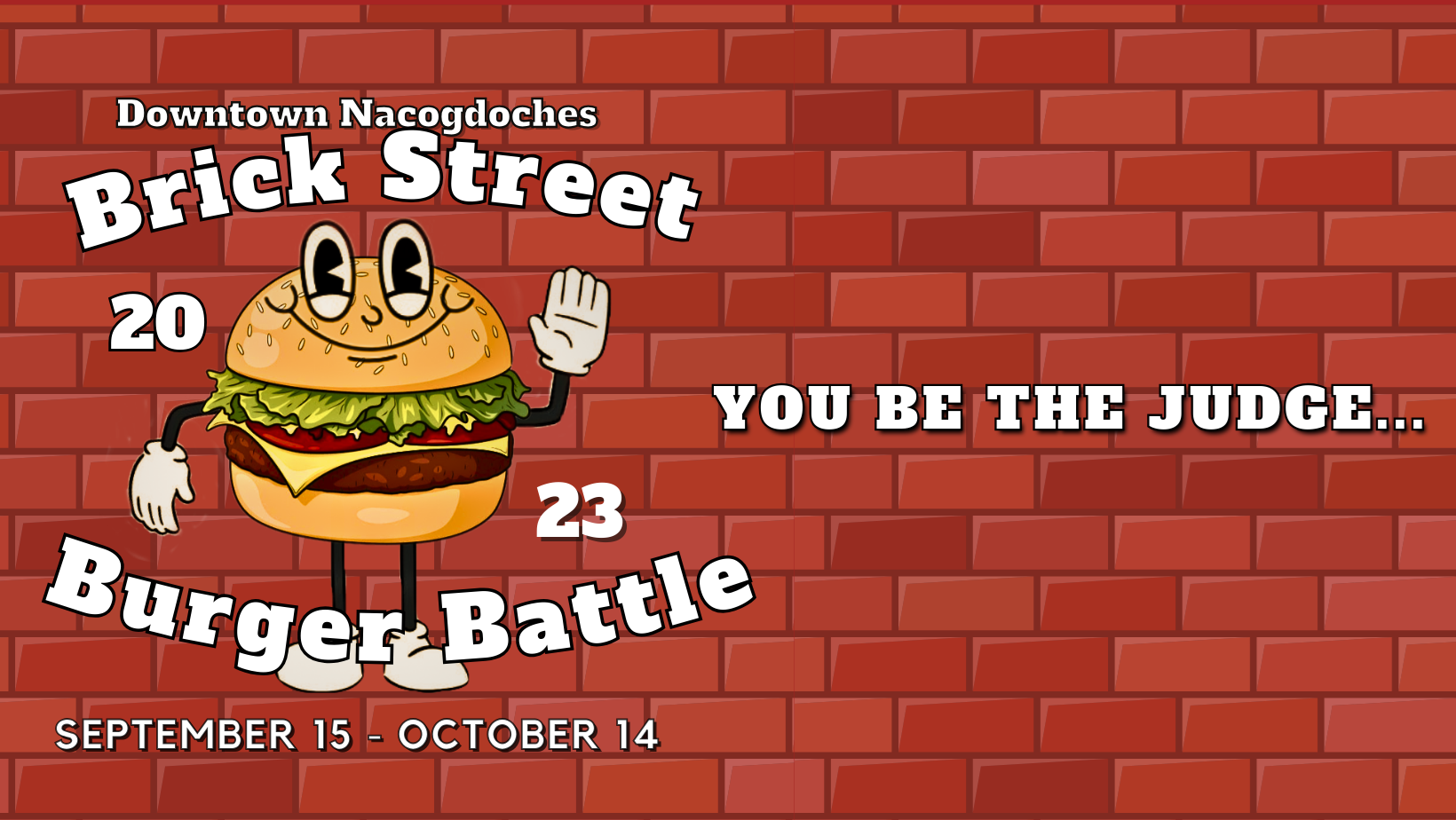 Brick Street Burger Battle Downtown Edition