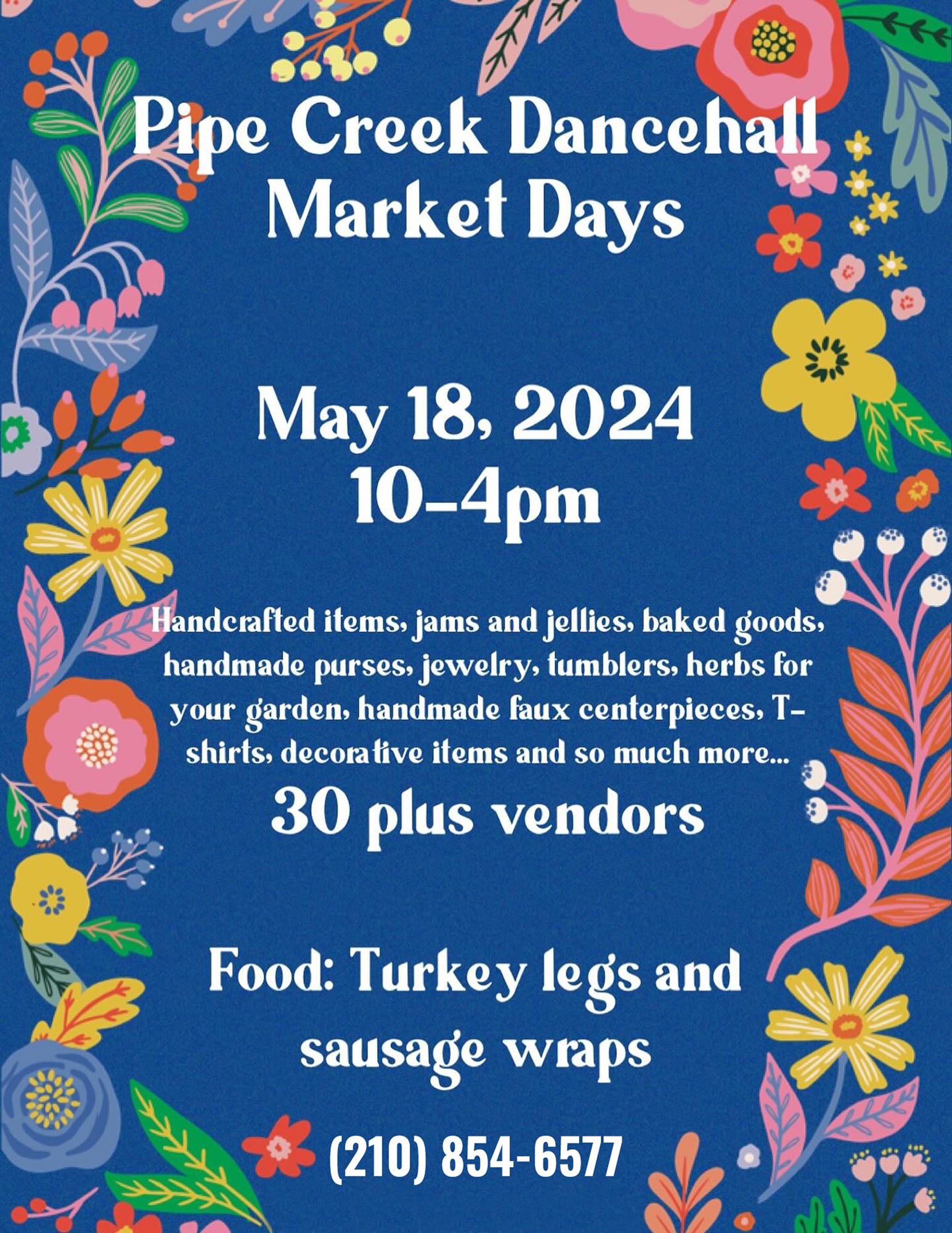 PIPE CREEK DANCEHALL MARKET DAYS