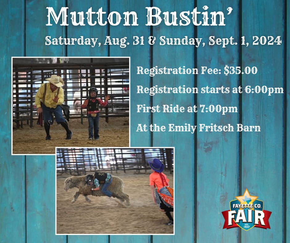 Mutton Bustin