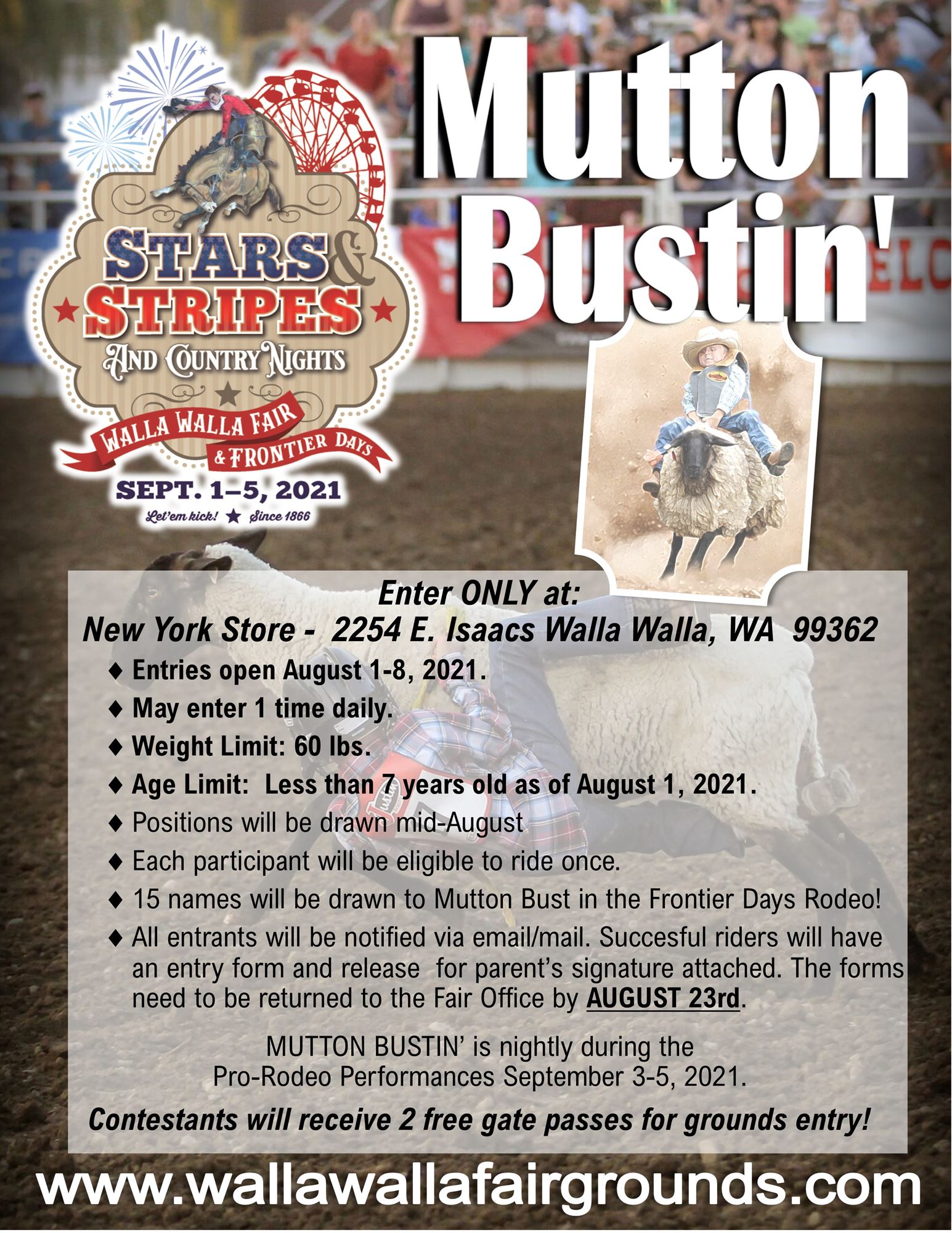 Mutton Bustin'