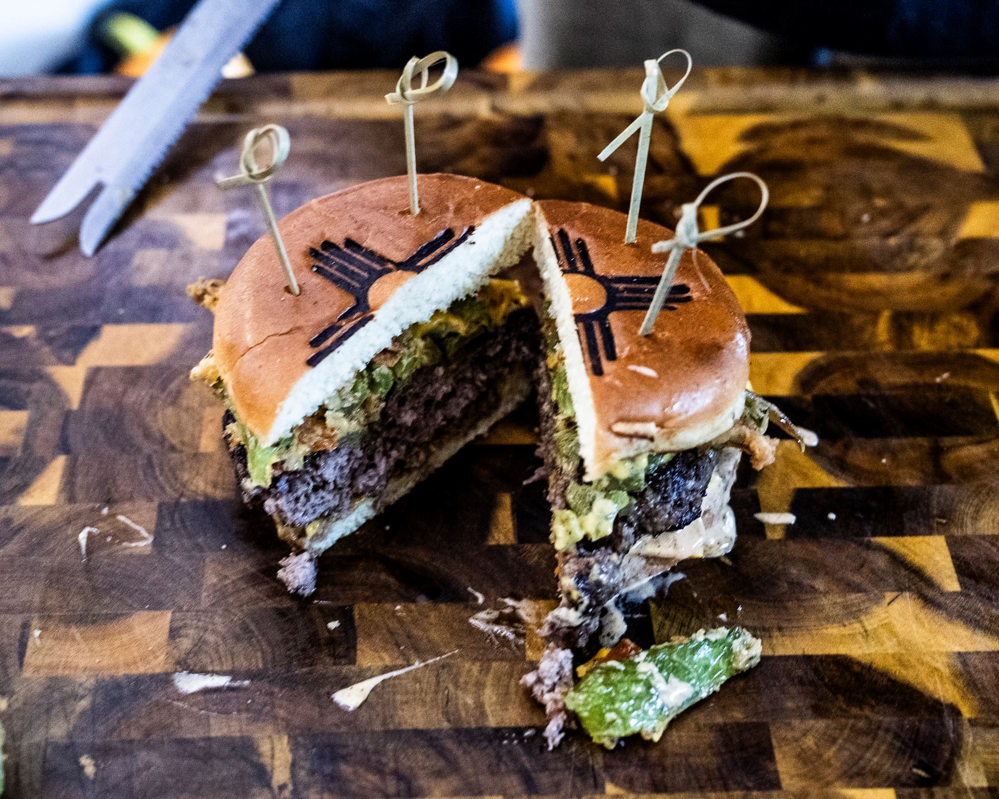 Green Chile Cheeseburger Challenge