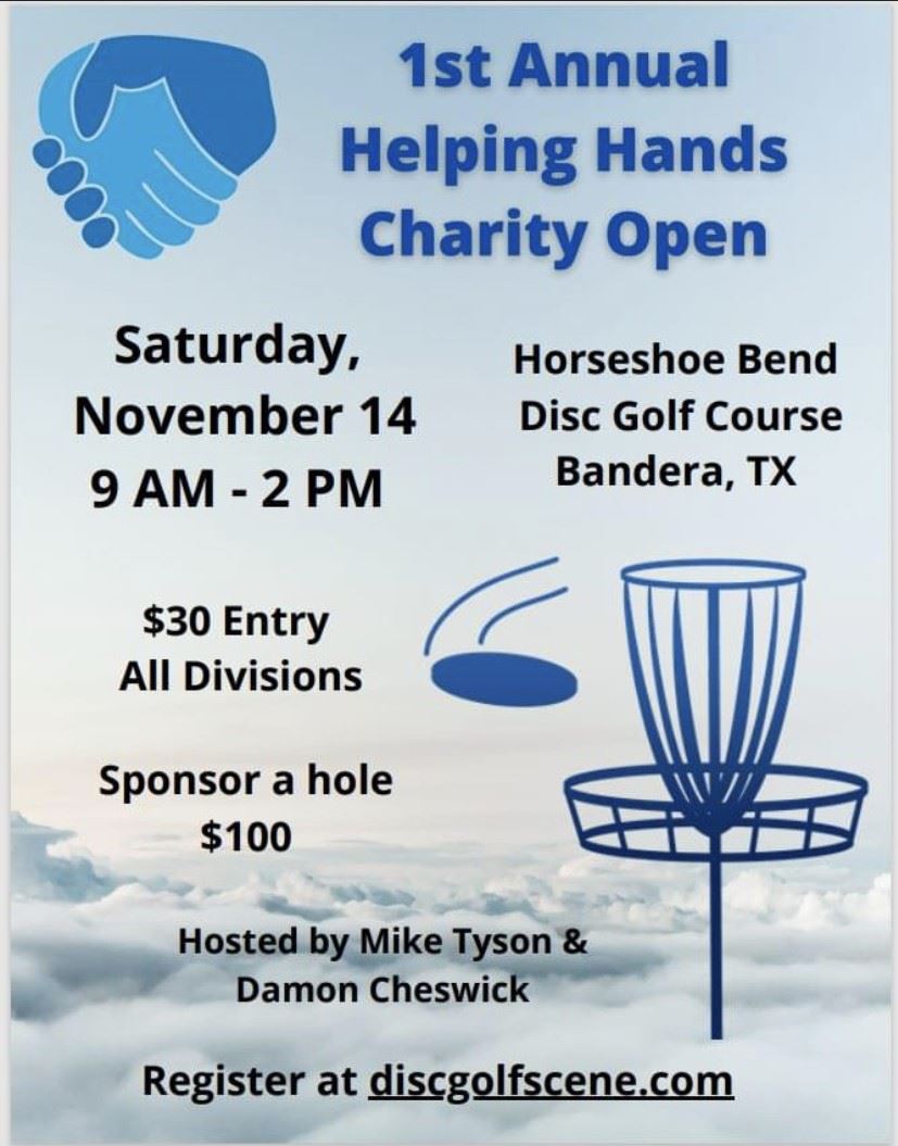 Helping Hands Charity Open Disc Golf Tournament