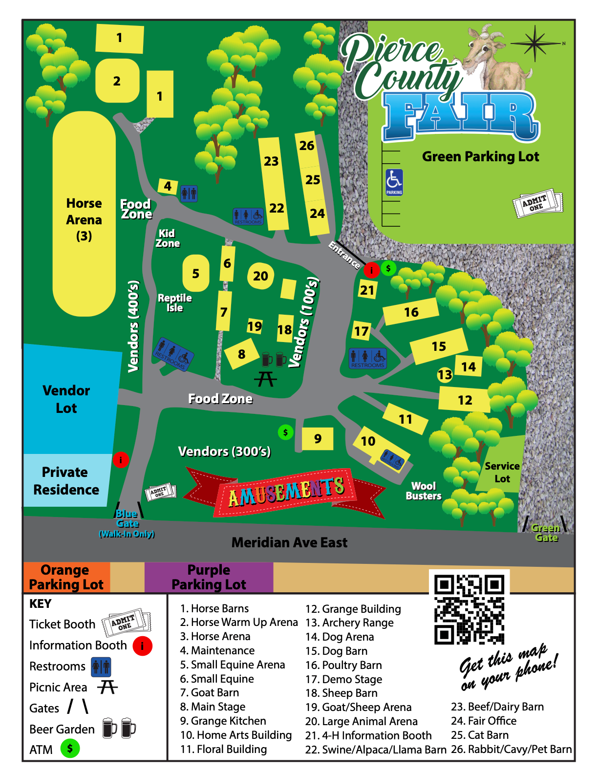 Fairgrounds Map