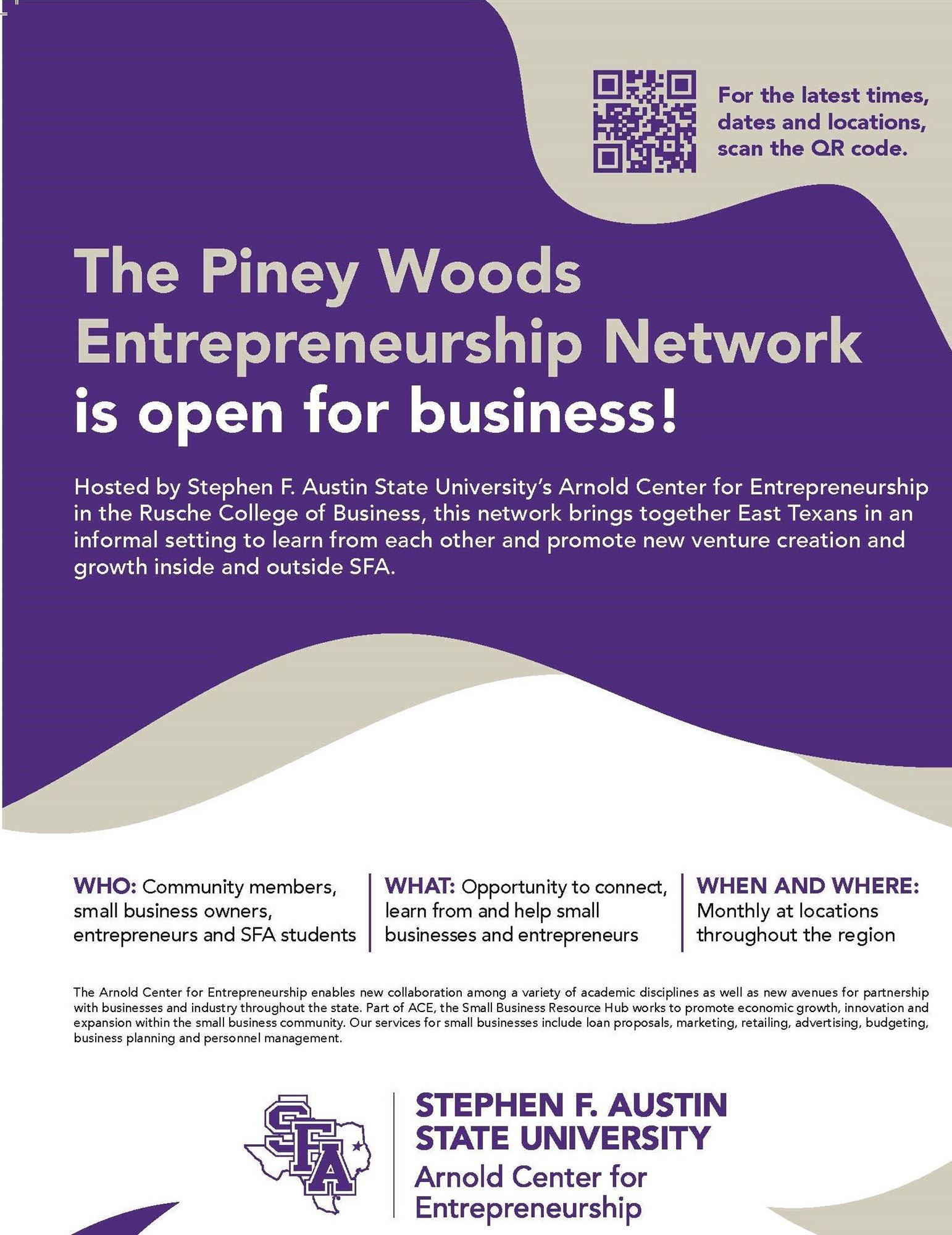 Piney Woods Entrepreneurs Network Meetup