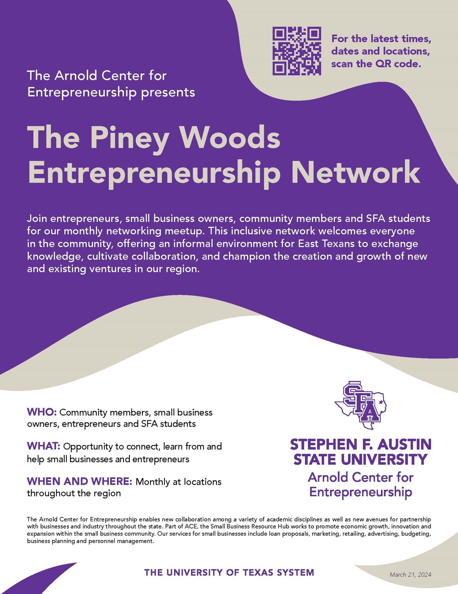 Piney Woods Entrepreneurs Meetup