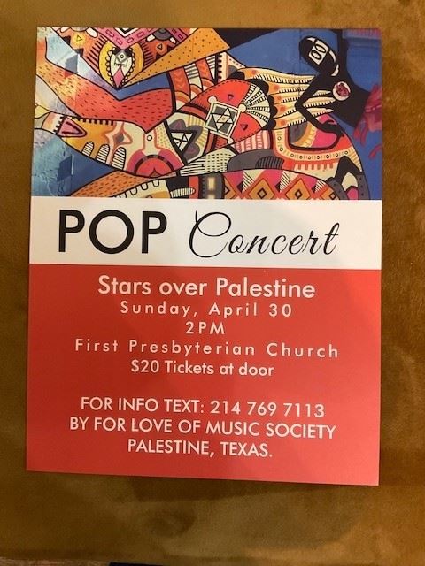 Pop Concert-Stars over Palestine
