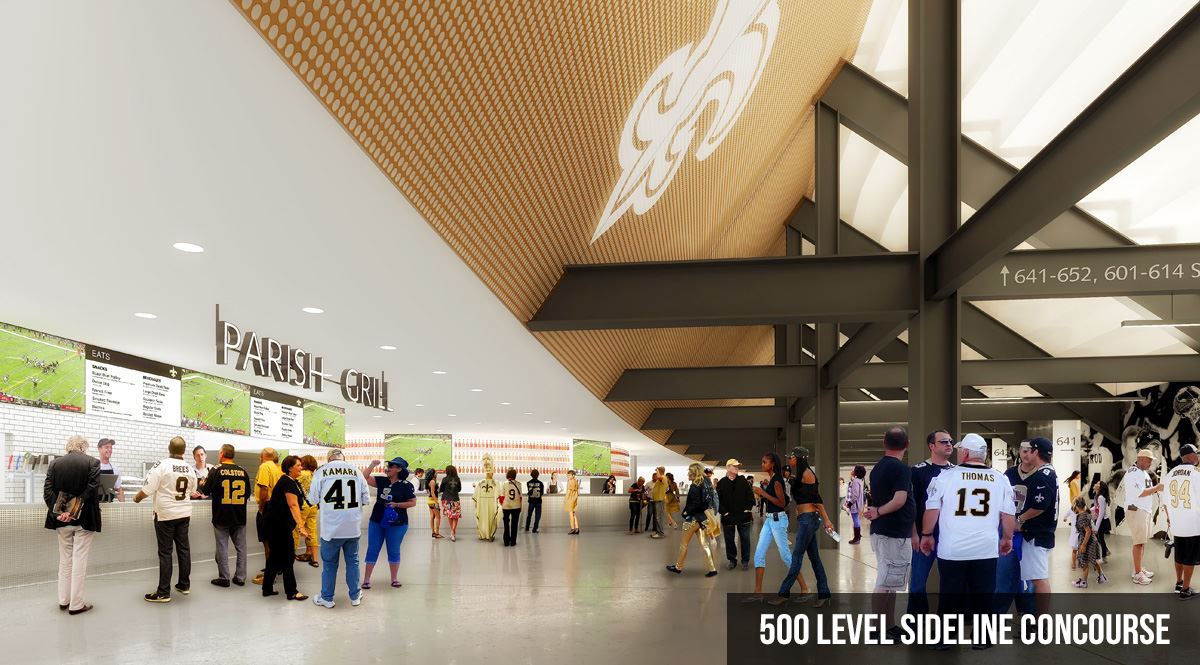 Envision The Future Superdome Renovation Project