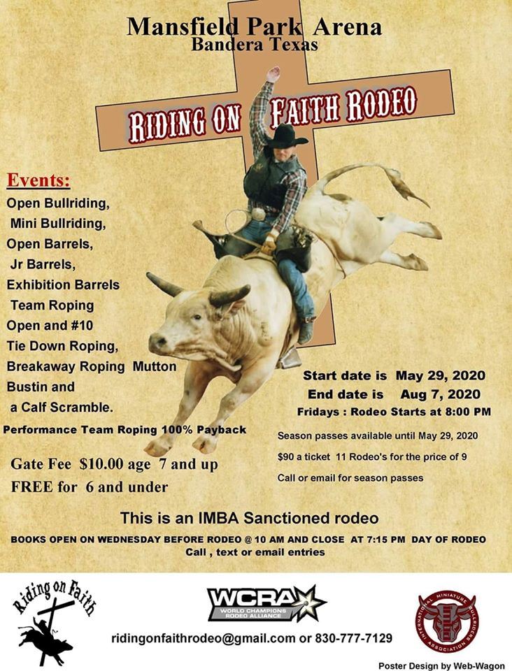 Riding On Faith Rodeo Summer Series