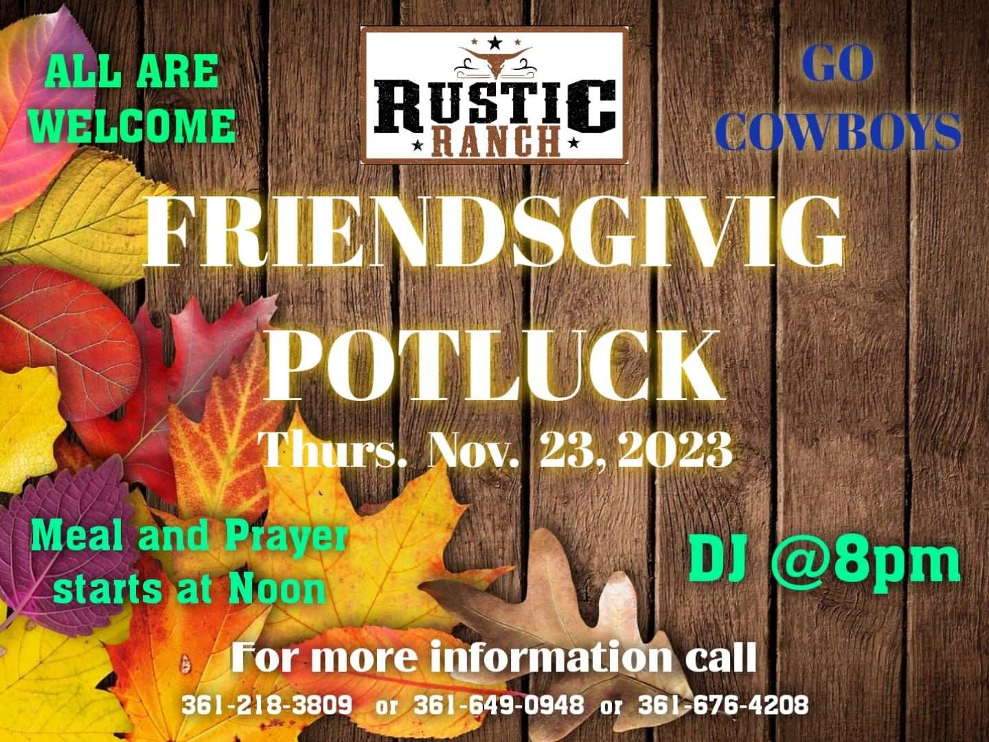 Nov 23, Friendsgiving