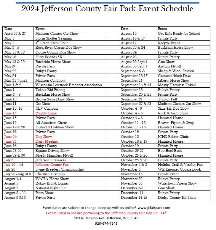 Jefferson County Fair Park